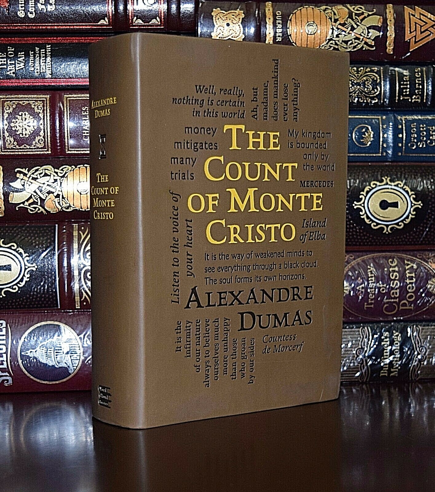 New The Count of Monte Cristo by Alexandre Dumas Unabridged Soft Leather Feel