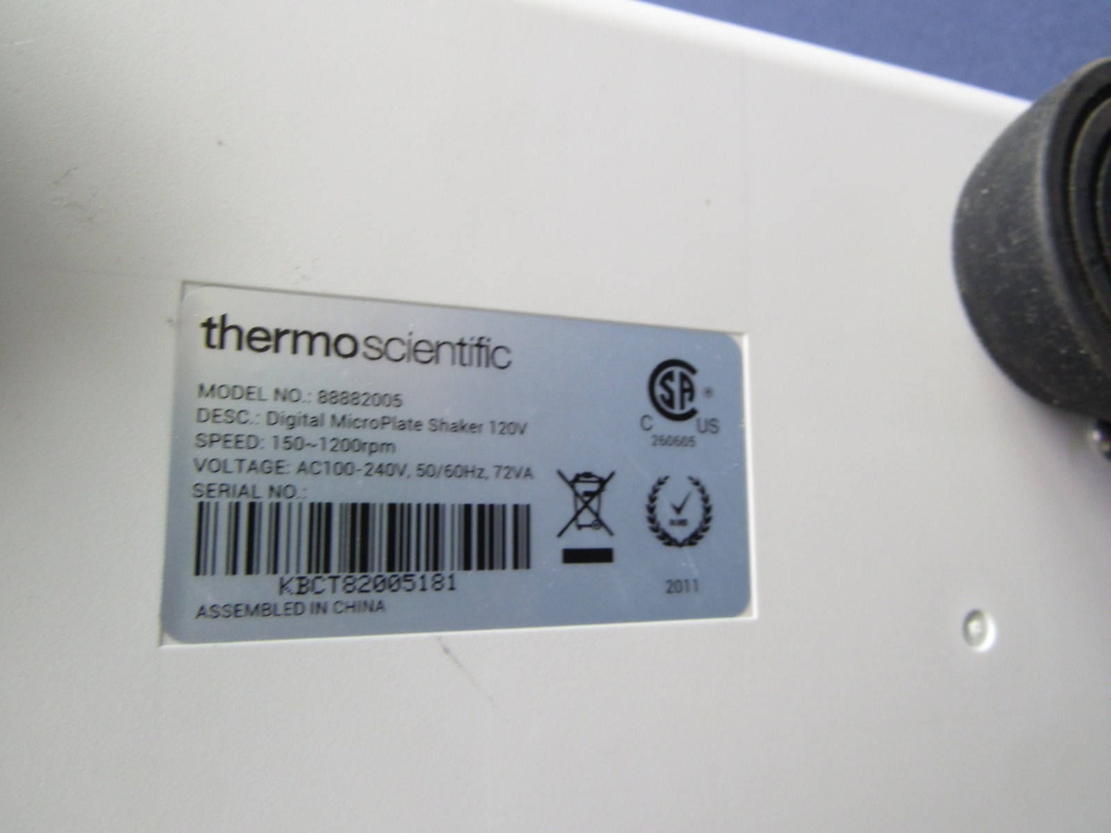 Thermo Scientific Digital Microplate Shaker 88882005 Orbital benchtop Shaker