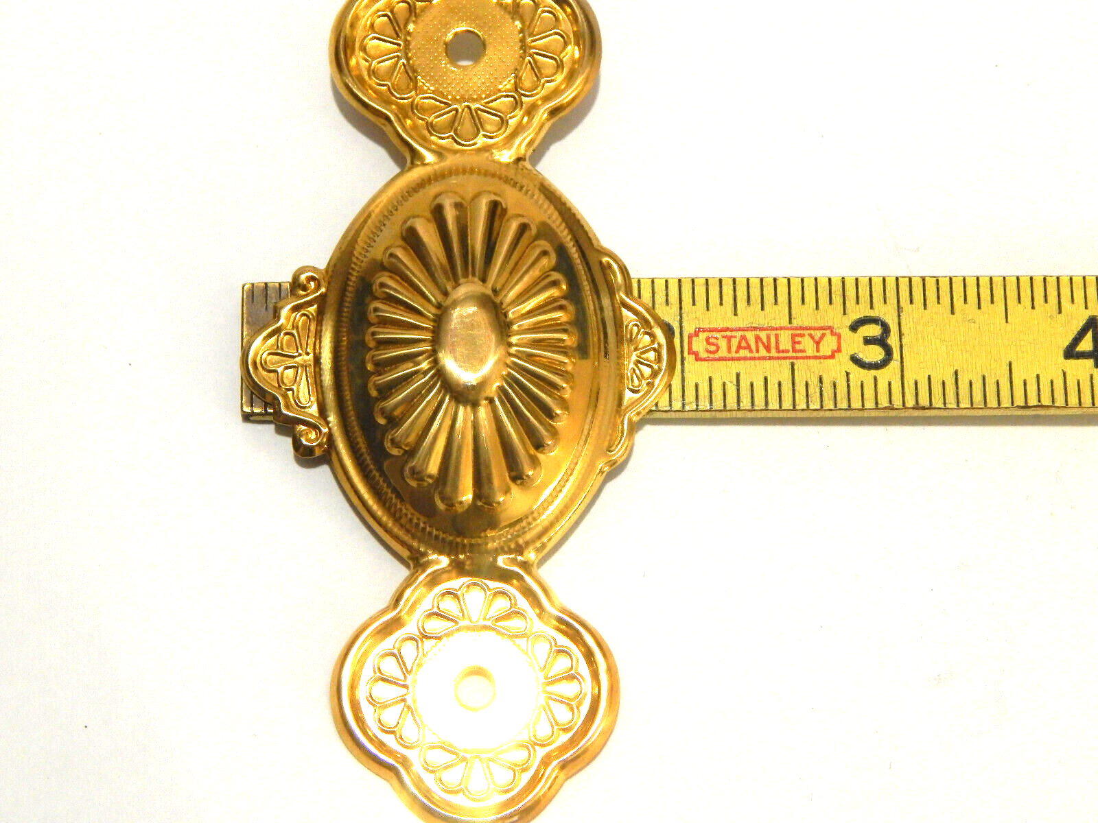 Victorian Vintage Eastlake Drawer Pull Brass