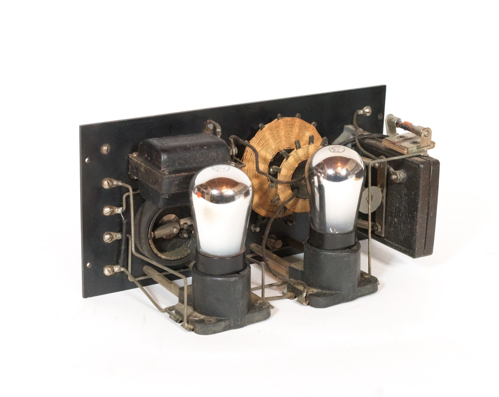 1924 Crosley 51 Regenerative Battery Radio w/Good Globe 01A Tubes * Nice * Works