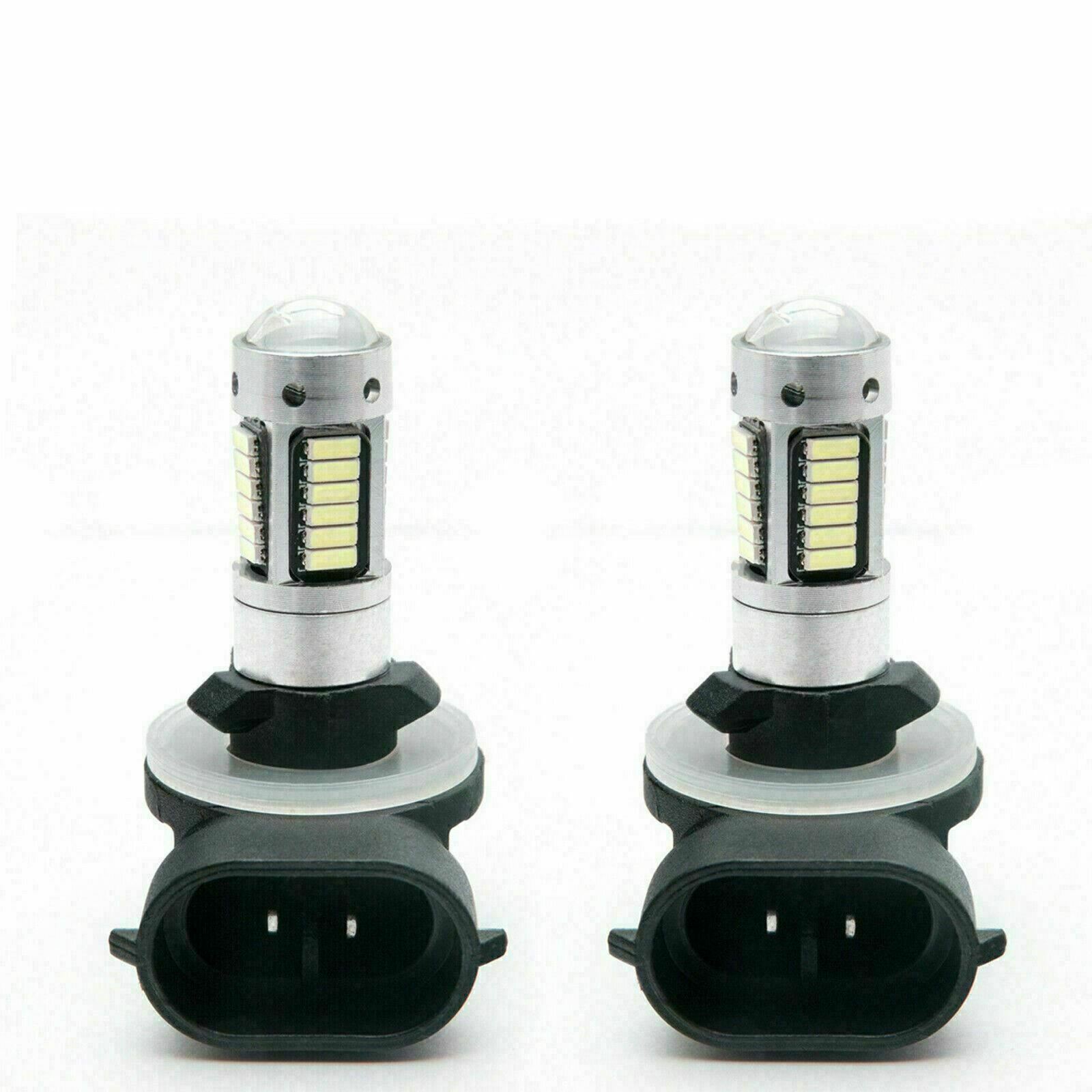 For Harley Davidson 2006-2017 Xenon White 881 LED Bulbs Passing Spot Fog Lights