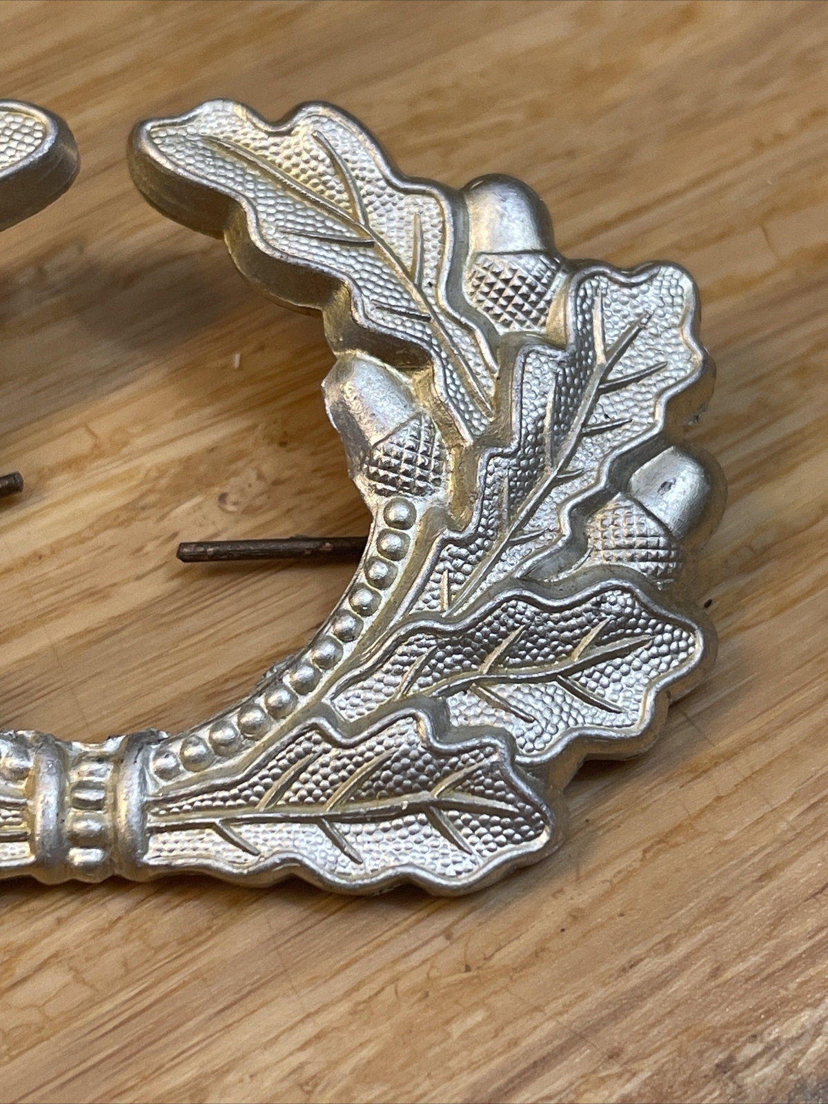 Vintage WW2 WWII German Visor Wreaths Surplus KG JD