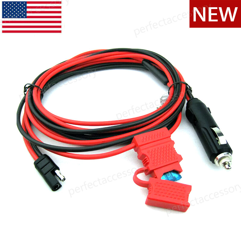 Cigarette Lighter Power Cable For Motorola PM400 PRO3100 PRO5100 PRO7100 Radio