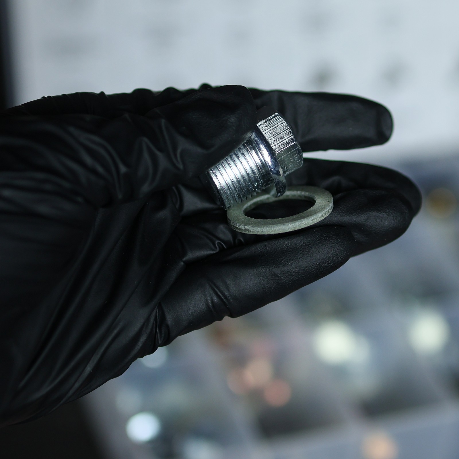 ABN Oil Drain Plug 76-Piece SAE & Metric Plugs & Washer Gasket Assortment Set