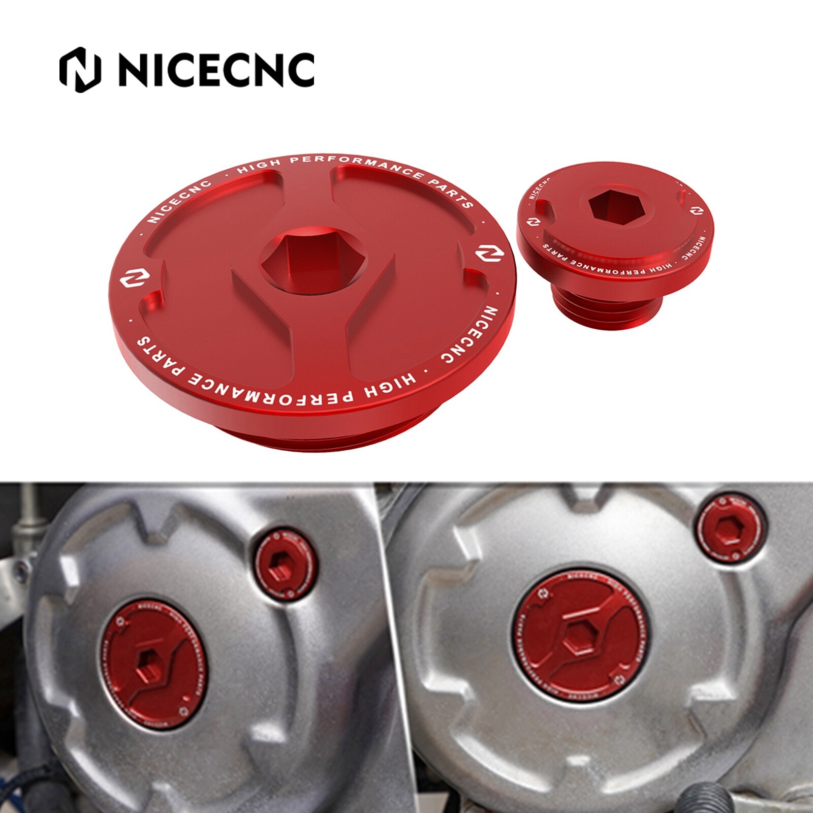 Engine Crankcase Cover Plugs Straight Screw For Yamaha Raptor 700 700R 2006-2026