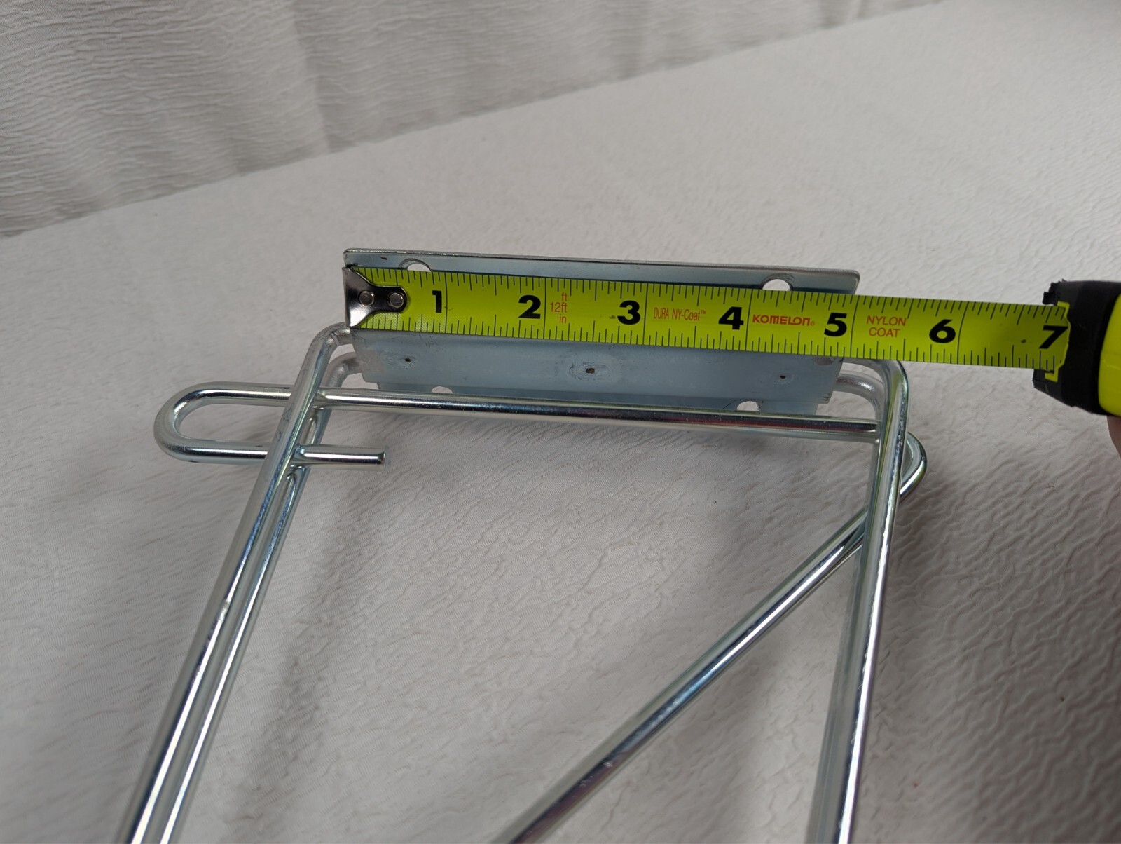 Heavy Duty Chrome Restaurant Wire Shelf Wall Bracket - 19 inch - 2 Pack