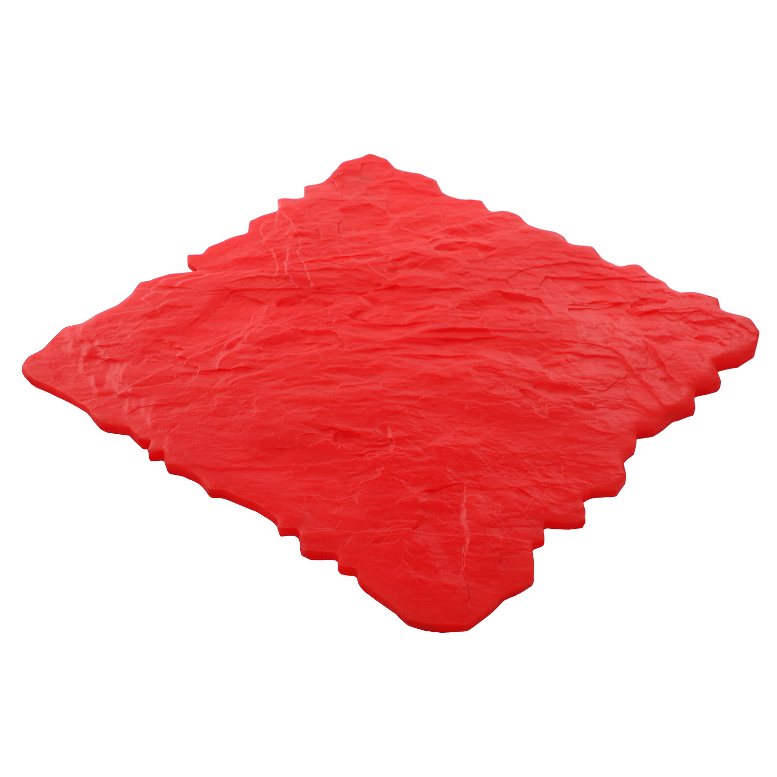 Concrete Seamless Stamp Mat 19.69*19.69in Red Concrete Stamp Molds 5.73 lbs NEW