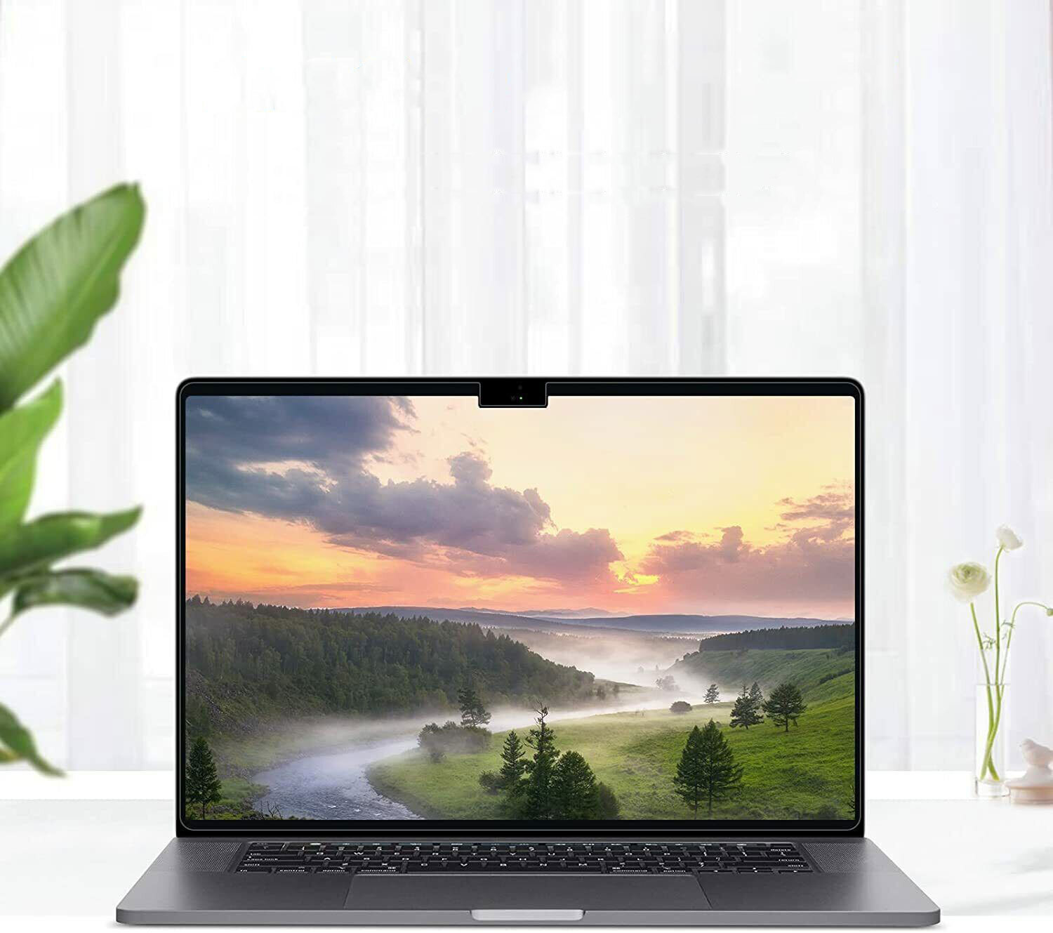 Premium Ultra Thin Tempered Glass Screen Protector For Apple MacBook Pro 14" 13"