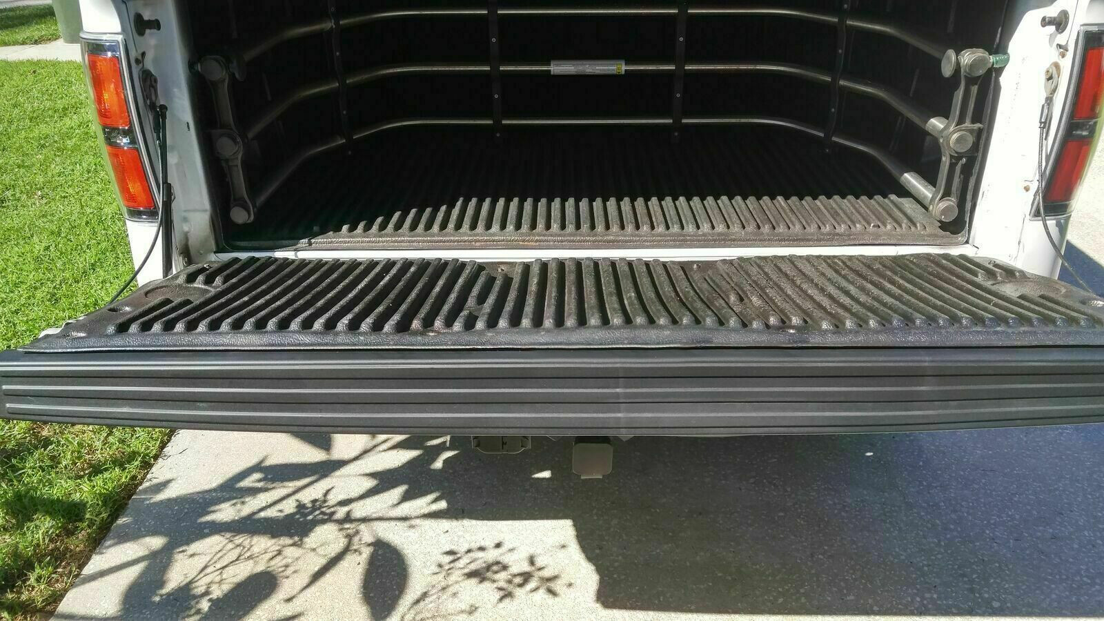 For 2009-2014 Ford F150 Tailgate Top Protector Spoiler Cover Moulding Cap Black