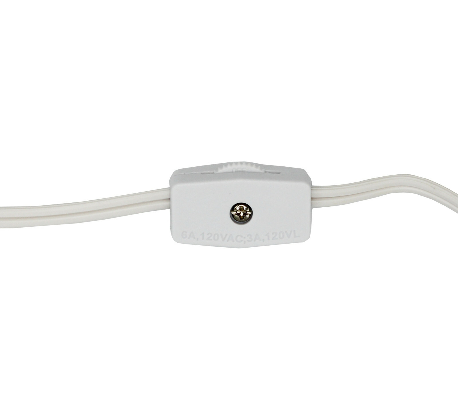 Single Clip In Light Socket Cord, Night Light Cord with Switch, Replacement Cord