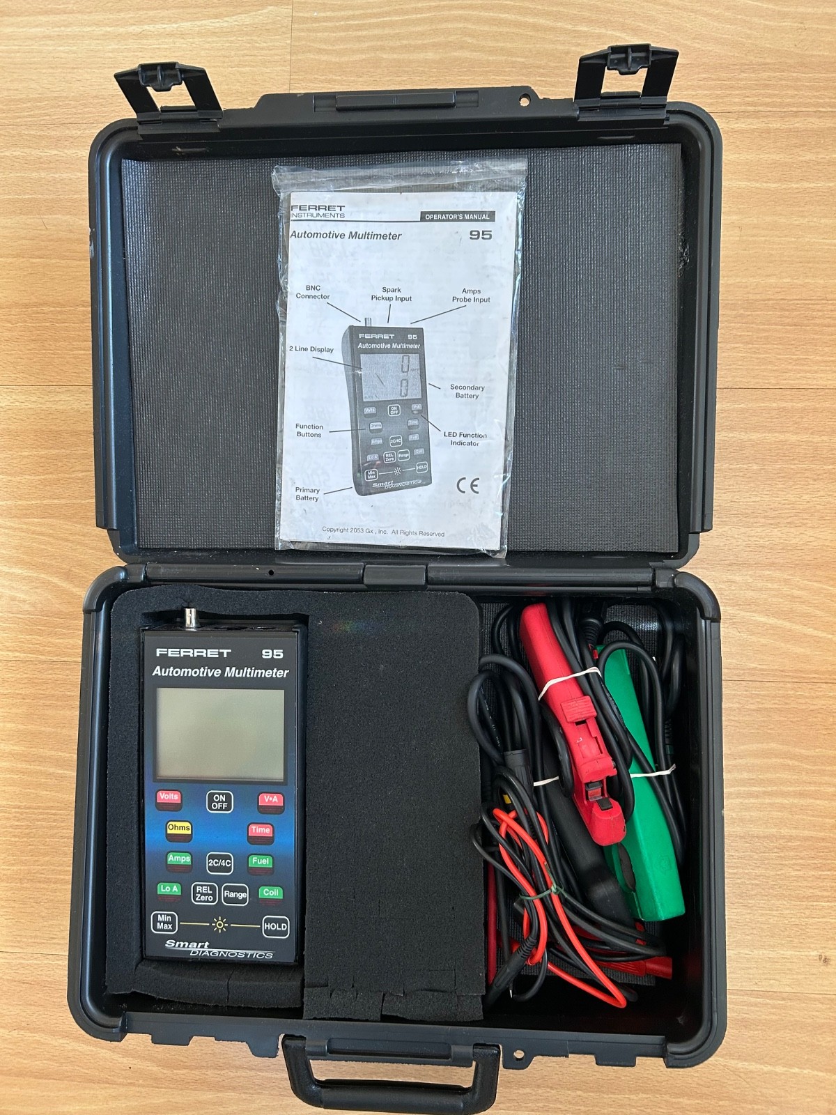 FERRET 95 AUTOMOTIVE MULTIMETER ENGINE ANALYZER (High quality better than most!)