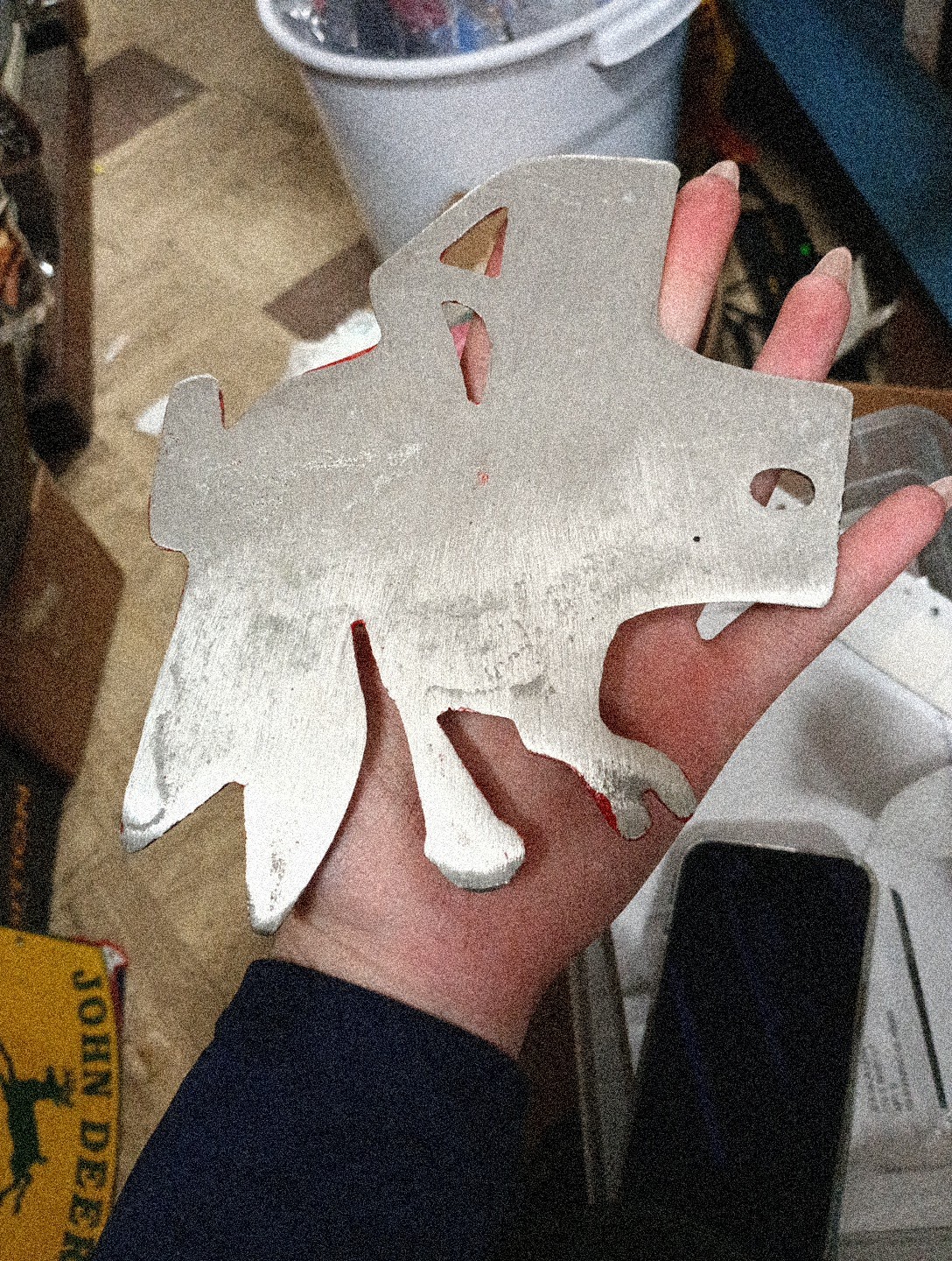 Metal Pegasus Drive Safely Topper