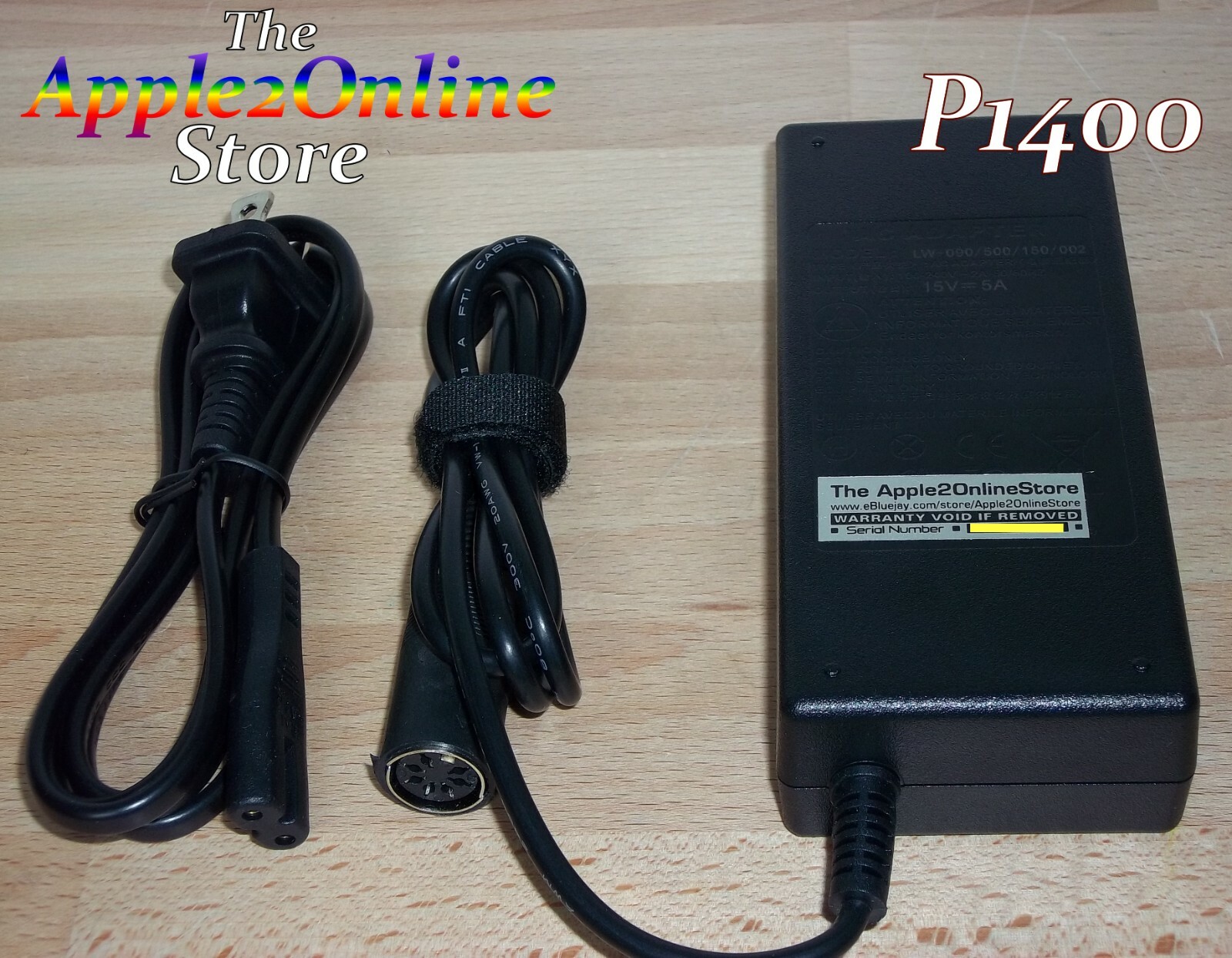 ✅ 🍎 Brand New 75 Watt Apple IIc AC Adapter ("Power Supply") - ✔️1 Yr Warranty💕