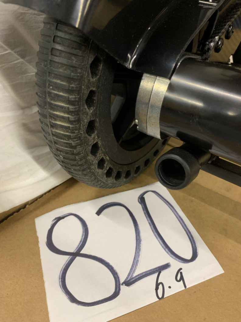 Used Foldable Electric Wheelchairs Intelligent Lightweight For Airline Seniors