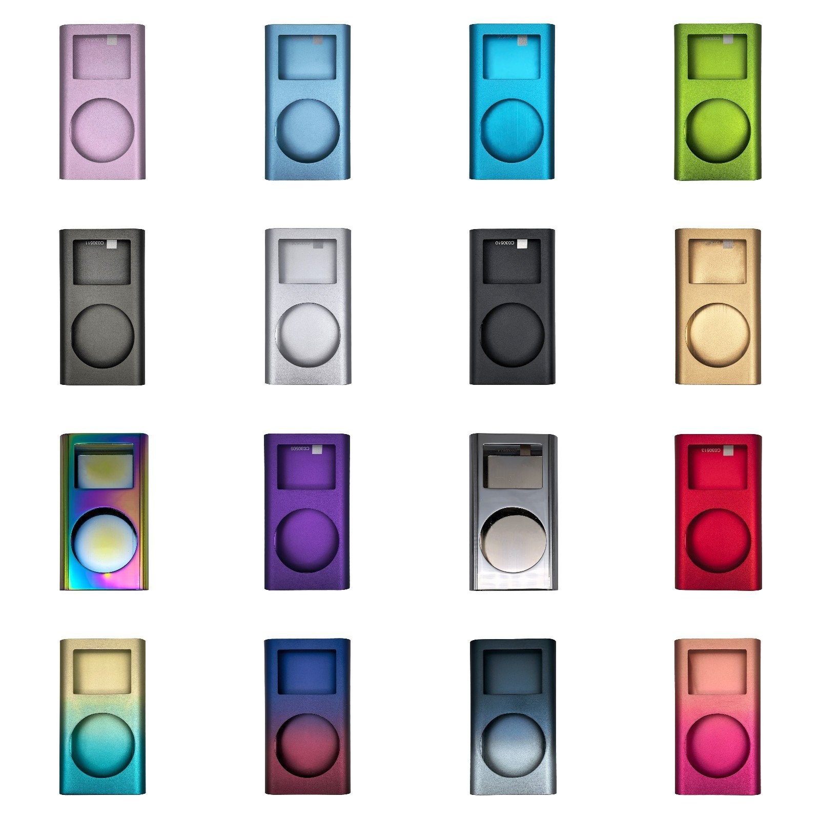 Replacement Housing for iPod Mini 1st / 2nd Gen Blue Green Pink Silver Shell