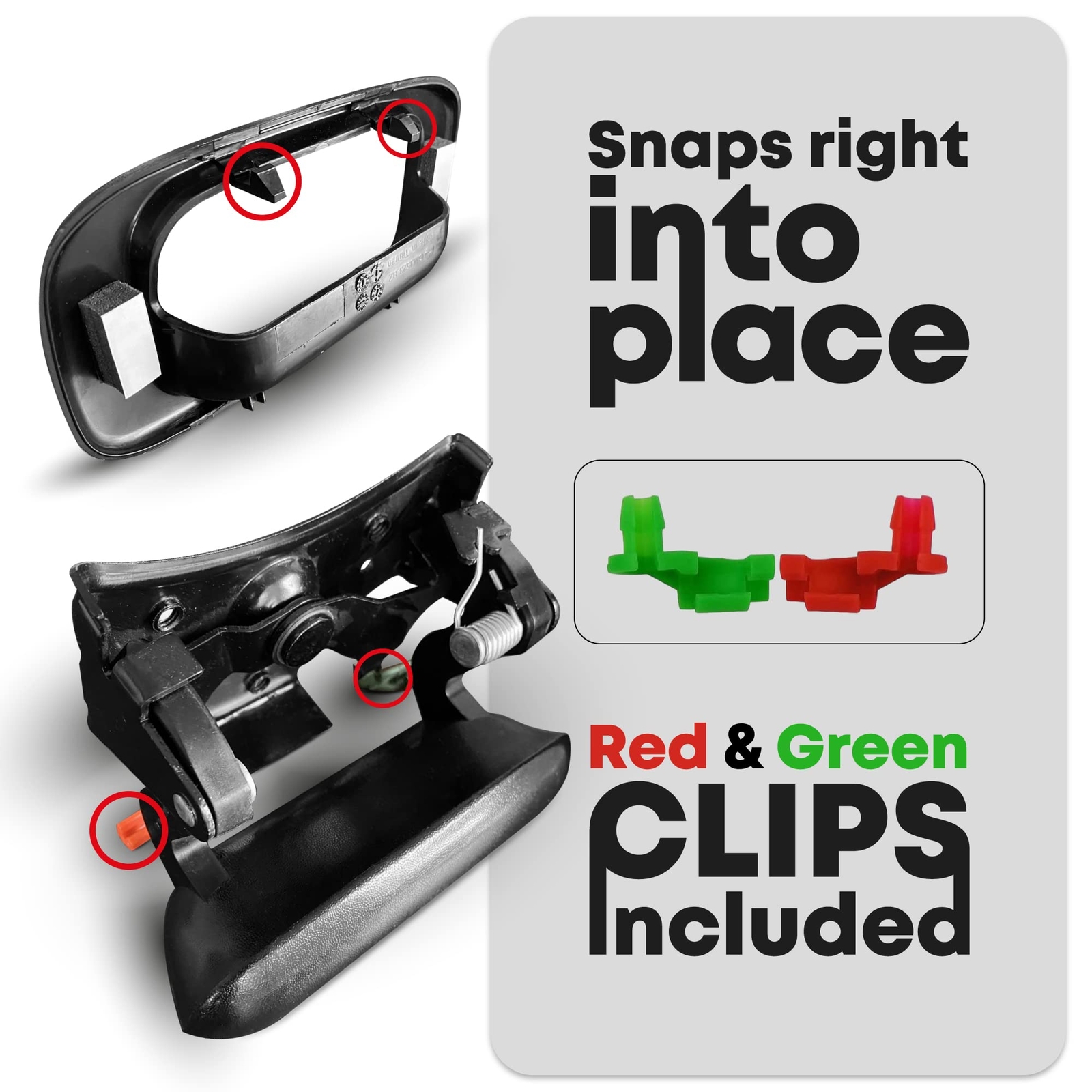 15228539 15997911 Tailgate Handle & Bezel 99-07 Silverado Sierra 1500 2500 3500