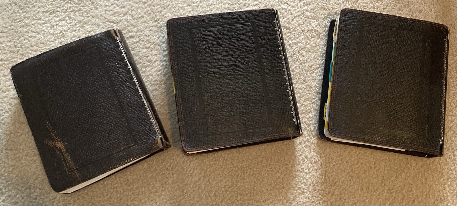 Jeppesen Aviation Vintage UNITED STATES Airway Manual Services 3 Pilot Binders