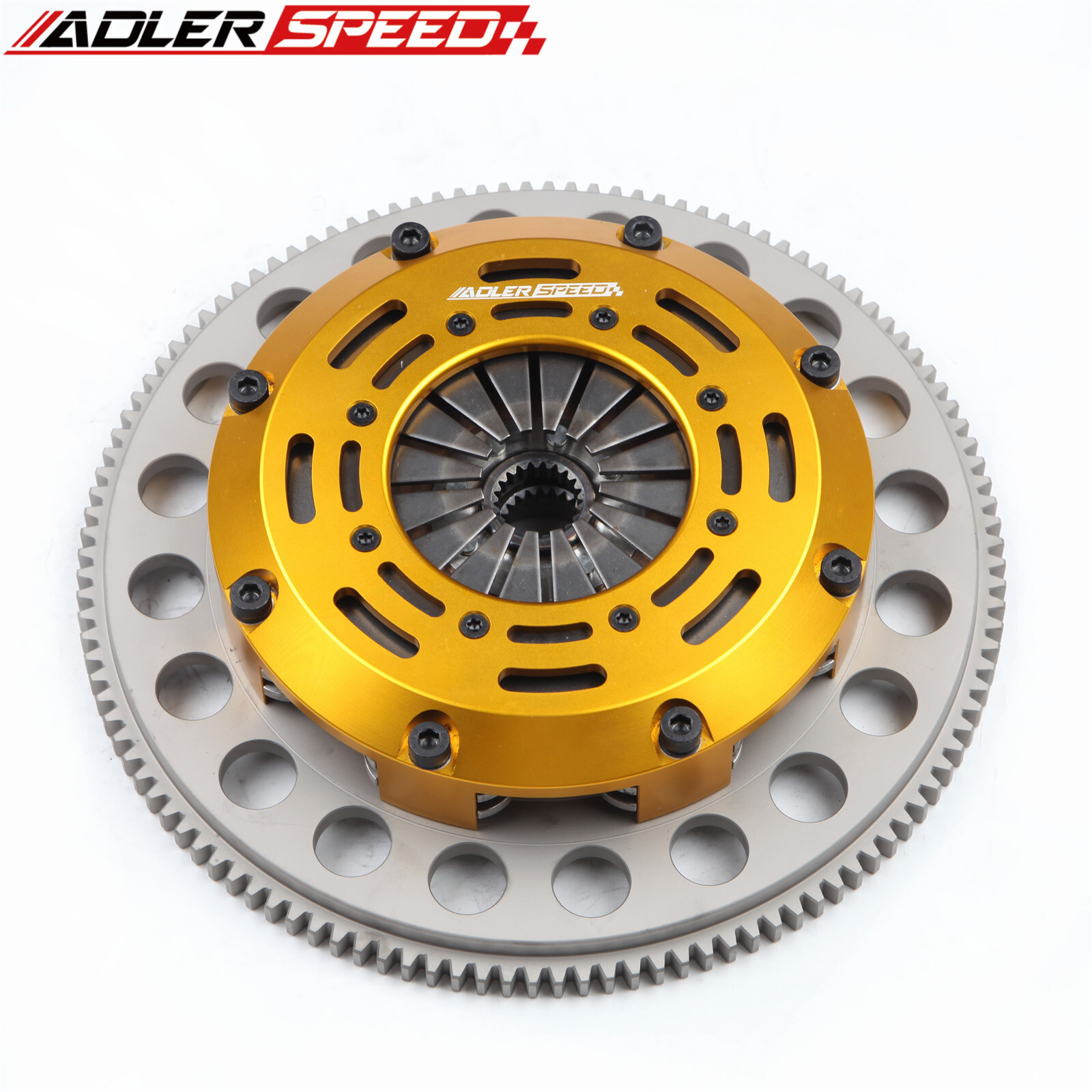 Race Clutch Twin Disc Kit & Flywheel For 05-10 SCION tC xB 2.4L 2AZ-FE Medium WT