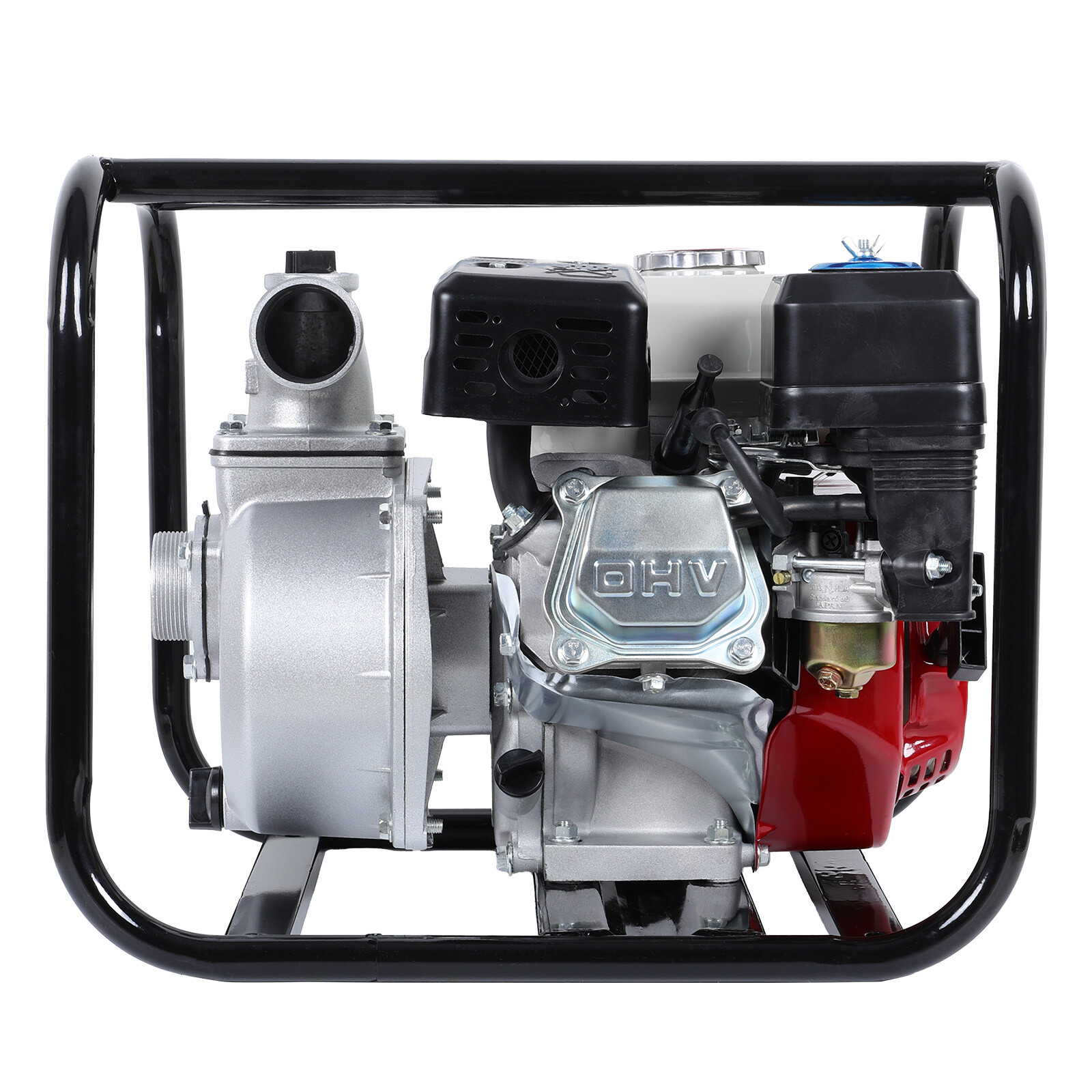 6.5HP 4 Stroke Gasoline Engine Water Pump 2 in Gas-Powered Semi-Trash Water Pump