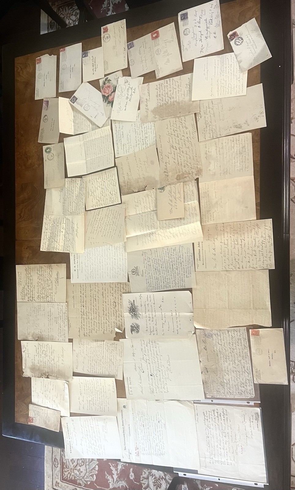 Lot of 30+ Handwritten Personal/Business Letters, Signed/Dated, 1900 - 1954.