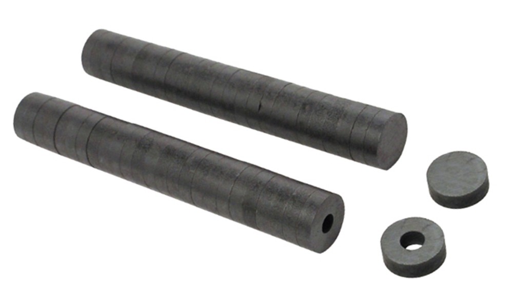 100 ROUND 3/4" 1lb CERAMIC REFRIGERATOR MAGNETS ARTS CRAFTS 50 HOLE 50 NO HOLE