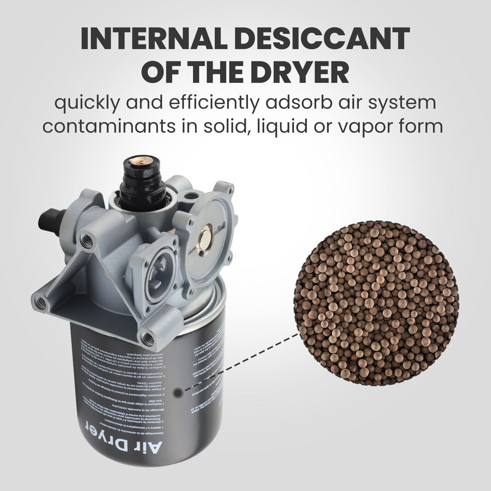 Air Dryer For Volvo SS1200P for International Kenworth Ref R955082 R955315