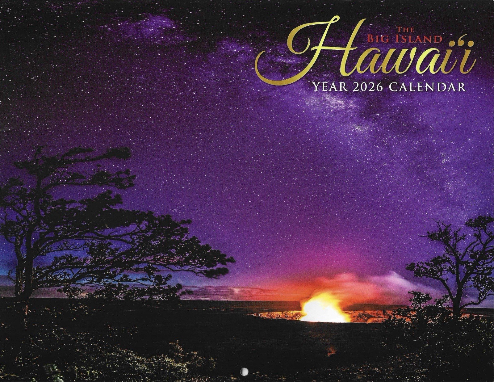 2026 Big Island Hawaii Calendar – Scenic Photos & Hawaiian Holidays All Year