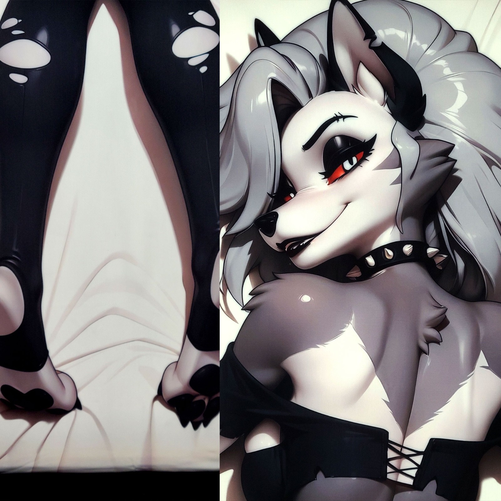 Loona | Hellhound Waifu | HellUvA Boss | Dakimakura (Body Pillowcase)