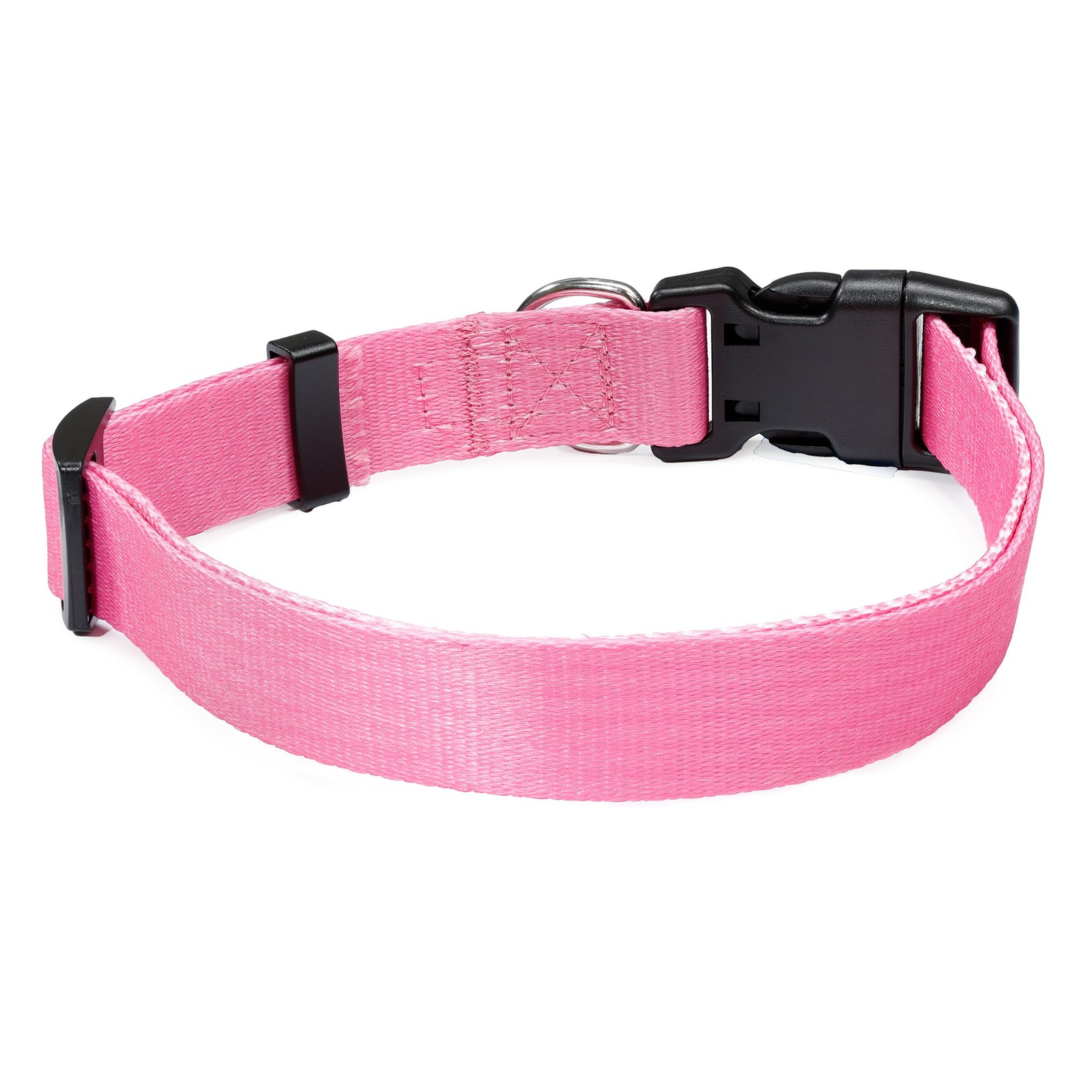 High Tech Pet MS-5 Collar with Deluxe Adjustable Strap (Pink, Large, Pink