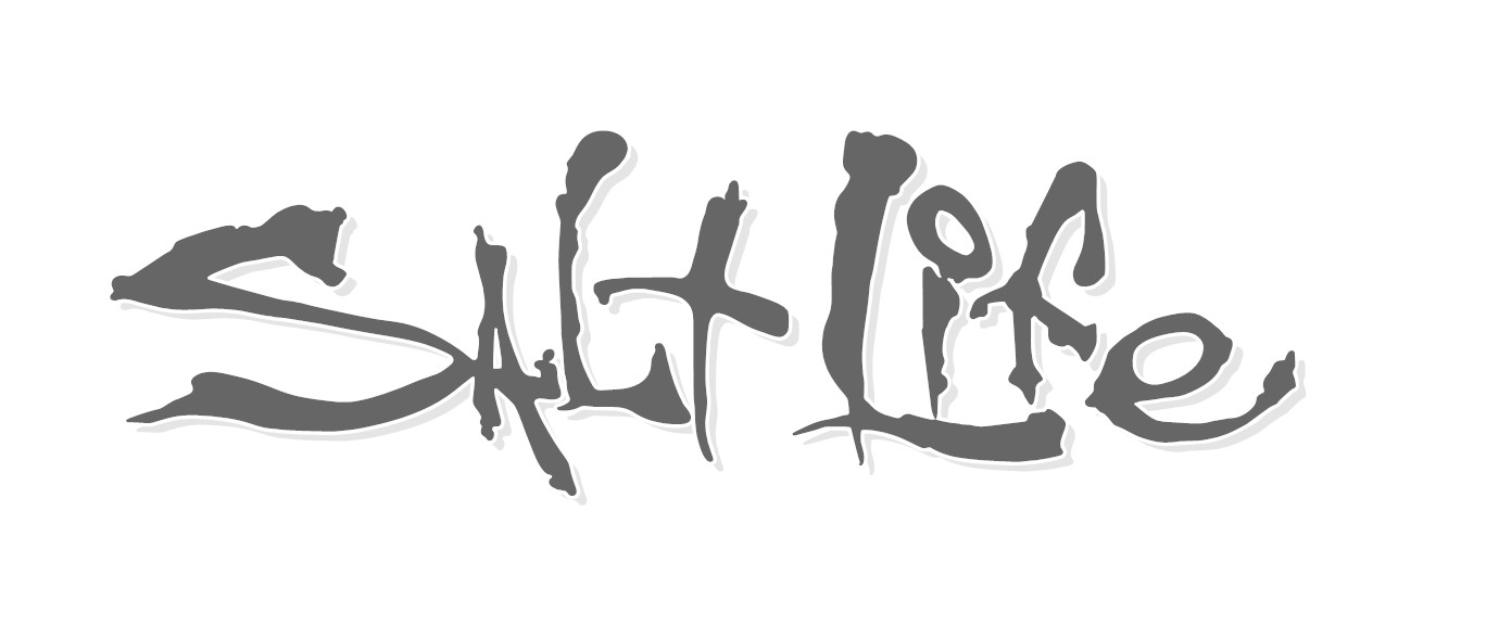 Salt Life Signature - CHOOSE Size & Color - Vinyl Decal Sticker - FREE S/H