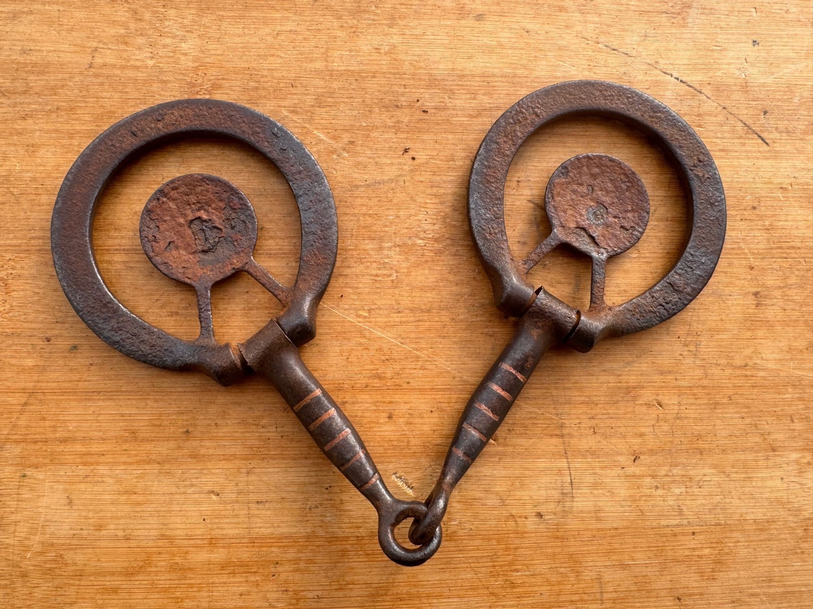 Vintage Star Concho Western Sweet Iron Snaffle Bit ~ 5"