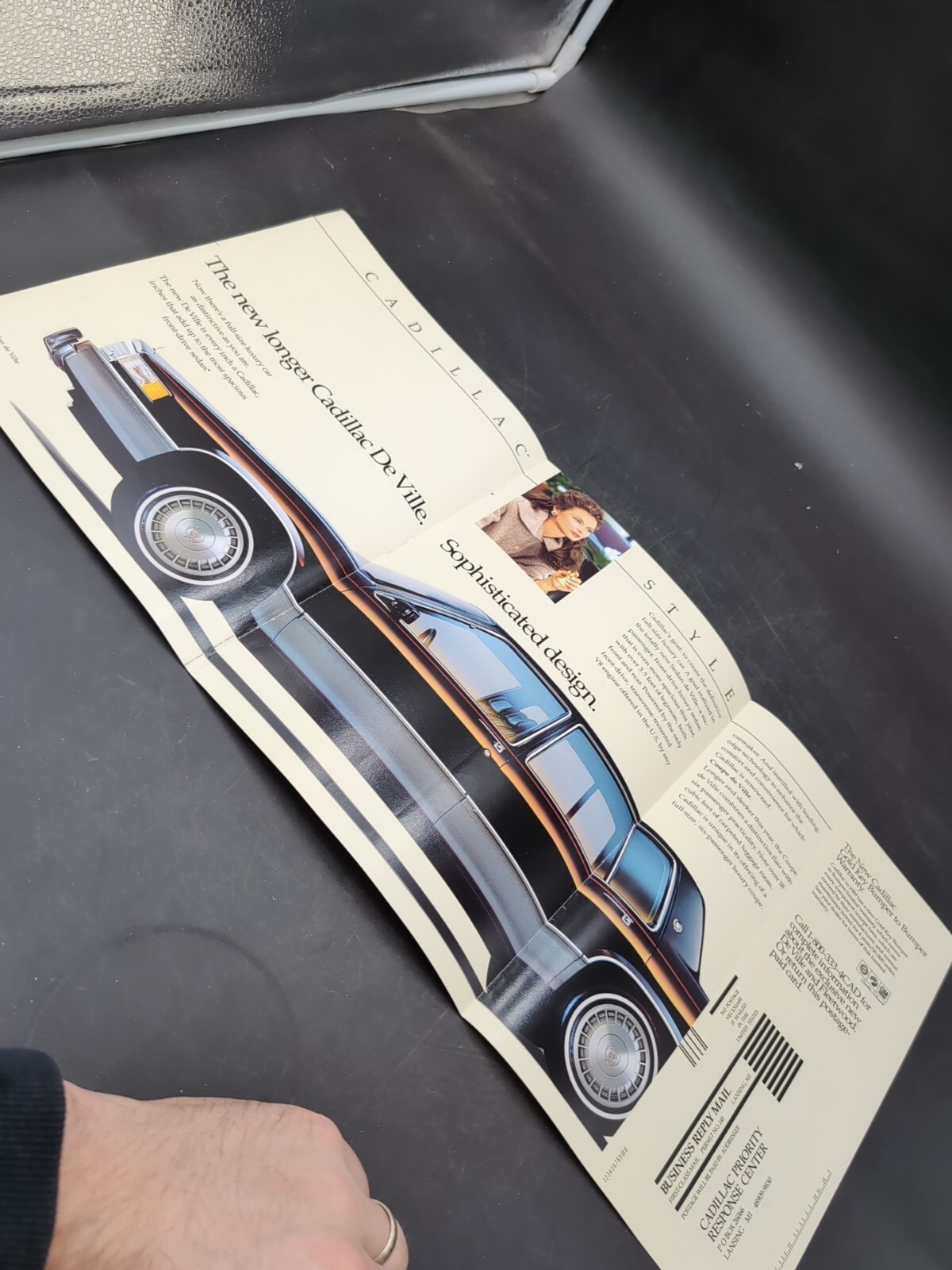 1988 Cadillac DeVille Sales Brochure Dealership Original