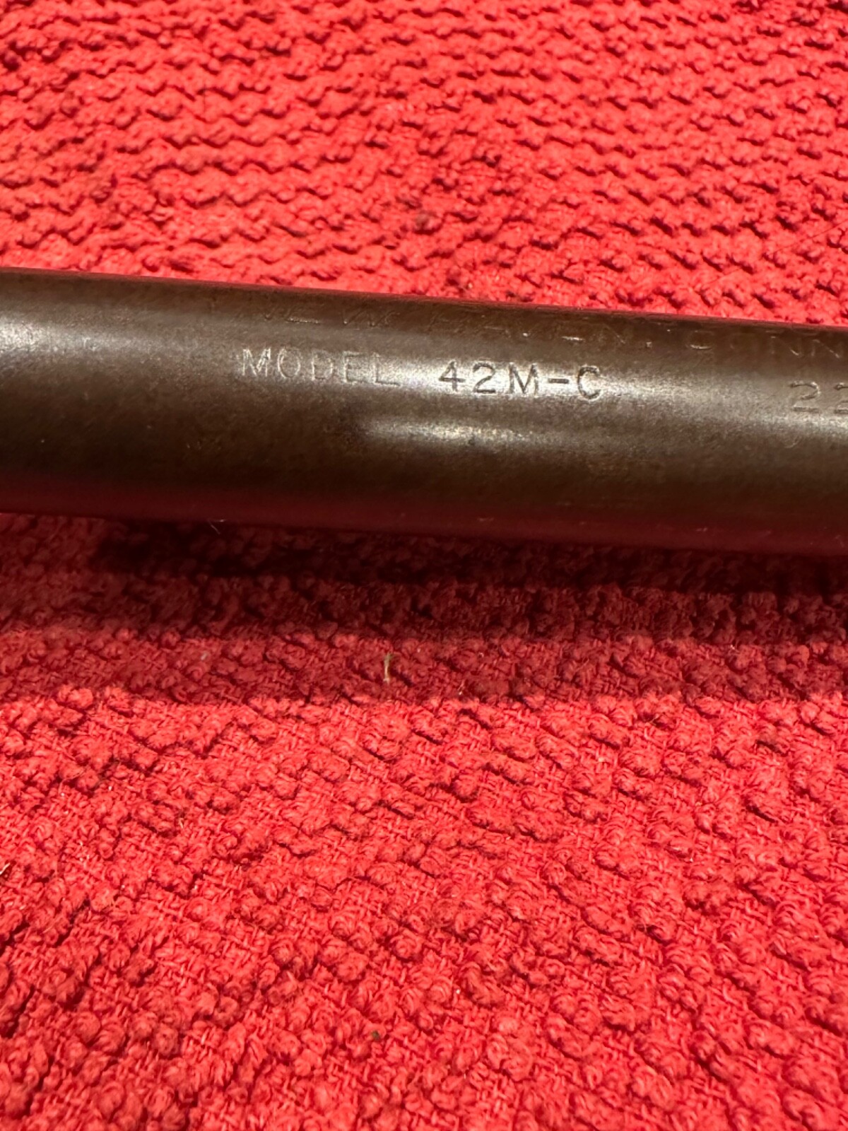 Mossberg Model 42M(c), 22 S L LR, Bolt Action Barrel 23"