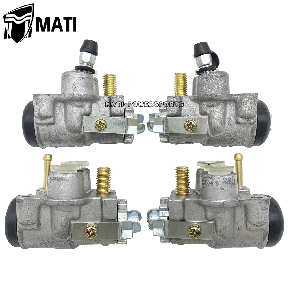 Front Brake Wheel Cylinders w/Shoes Kit for Honda FourTrax 300 TRX300FW 1990-00