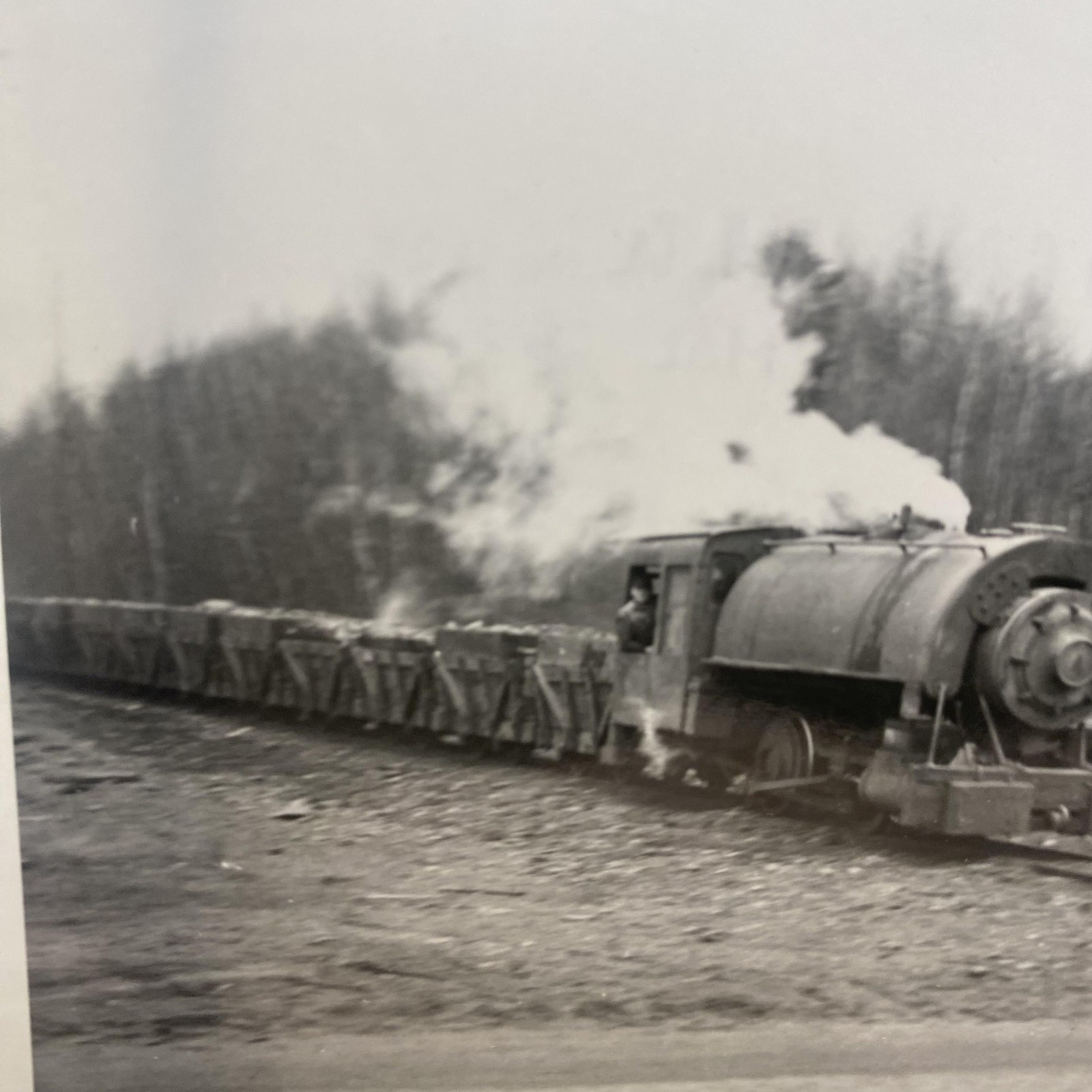 Vintage Pennsylvania Lackawanna & Reading Train Photo 4x5 B&W Gelatin Original