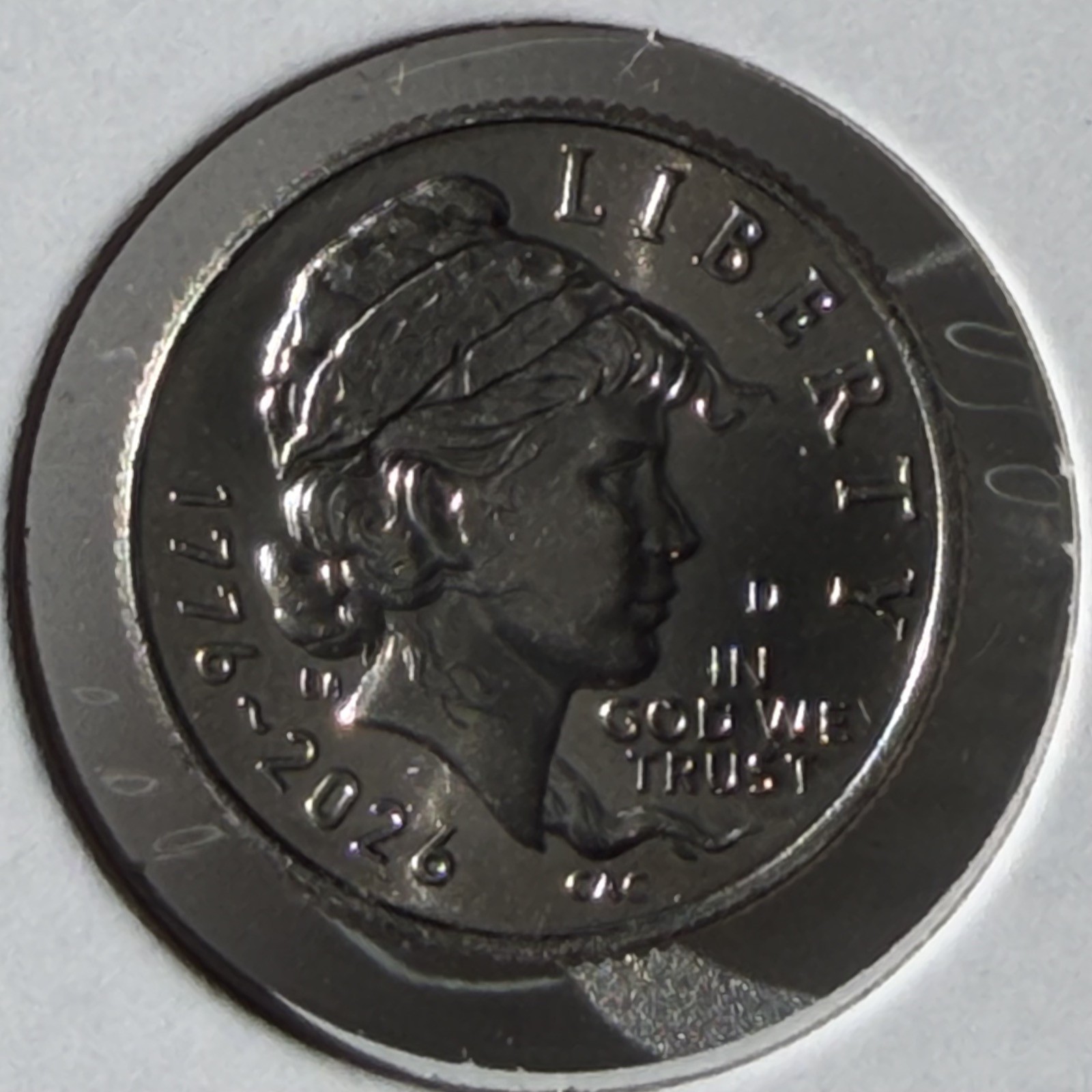 Liberty 2026 SemiQ Dime Denver  1776-2026 250th Anniversary