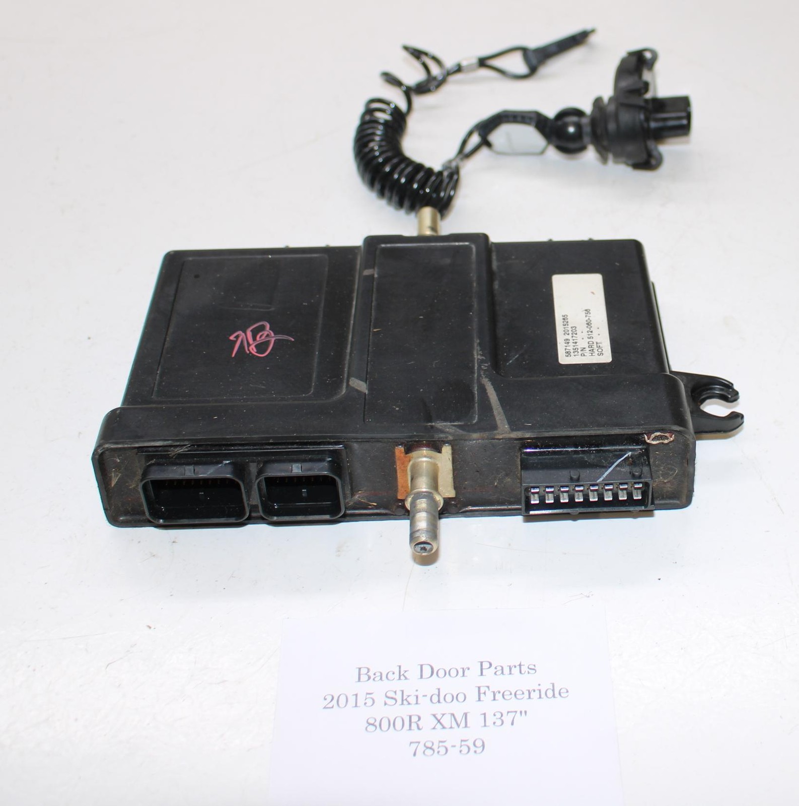 2015 Ski-doo Freeride 800 Etec 137" Xm Cdi Ecu EcmCalibrated Module & Tether