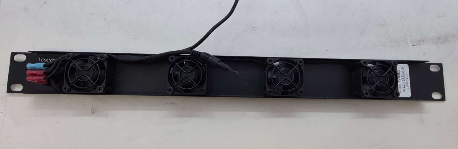 PROCOOL TV440E 1U Rack Mount Exhaust Fan W/ Power adapter