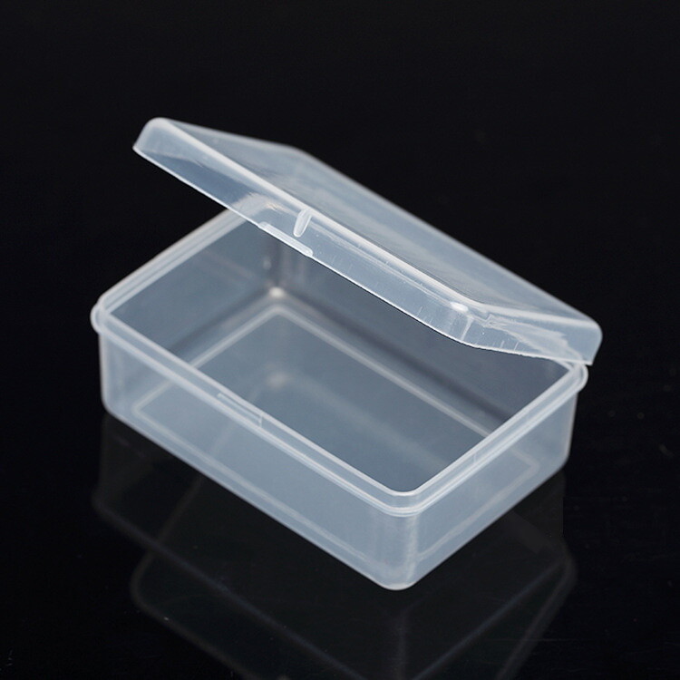 Small Plastic Storage Box Lidded Case Container Coin Screws Jewelry Travel Beads