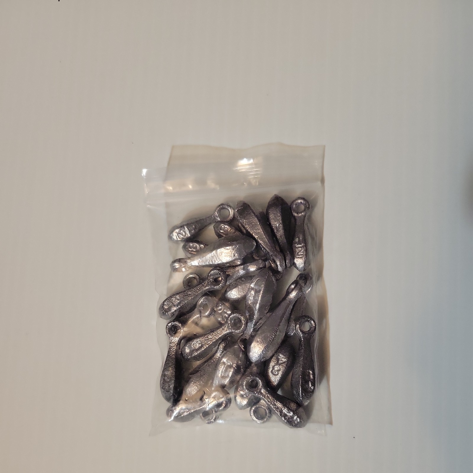 Lot Of 24 Assorted Bank Fishing Sinkers
