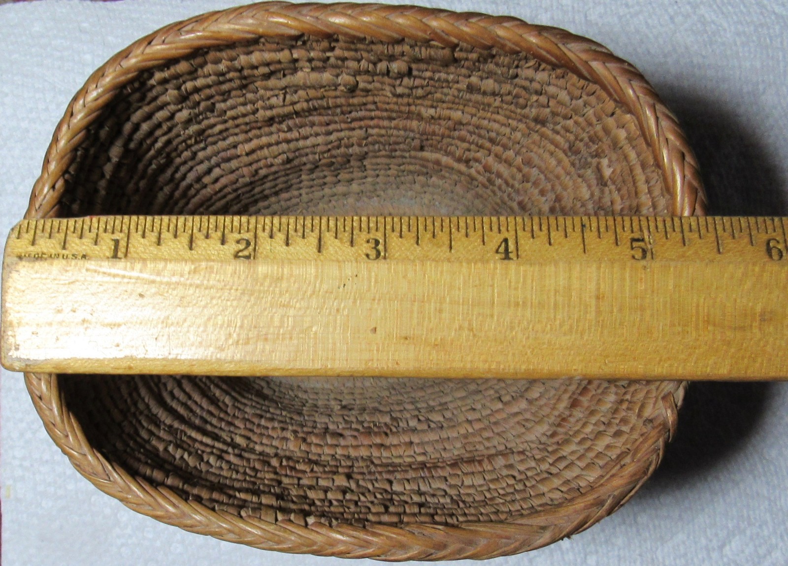 KLICKITAT PLATEAU INDIAN TREASURE IMBRICATED MOUNTAIN BASKET HAT NATIVE AMERICAN