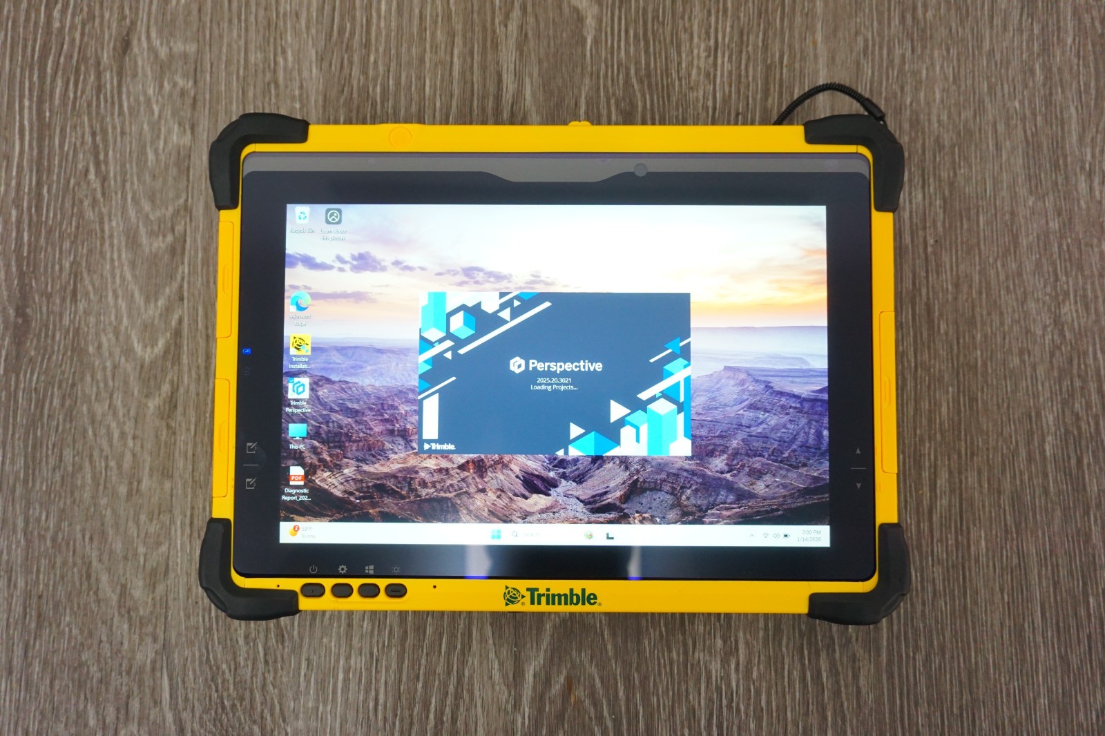 Trimble T10x Tablet Perspective Scanning software 2026.10  X7 X9 T10 X  Scanner