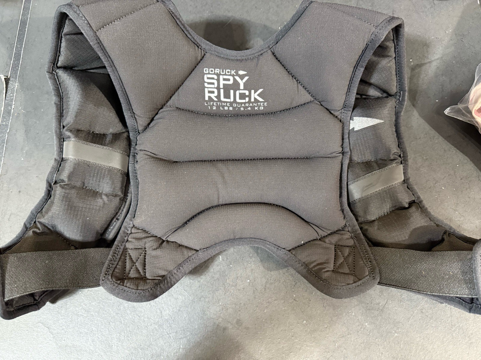 NWT GORUCK 12LB Spy Ruck Women's Weighted Vest for Walking, Running, Training.