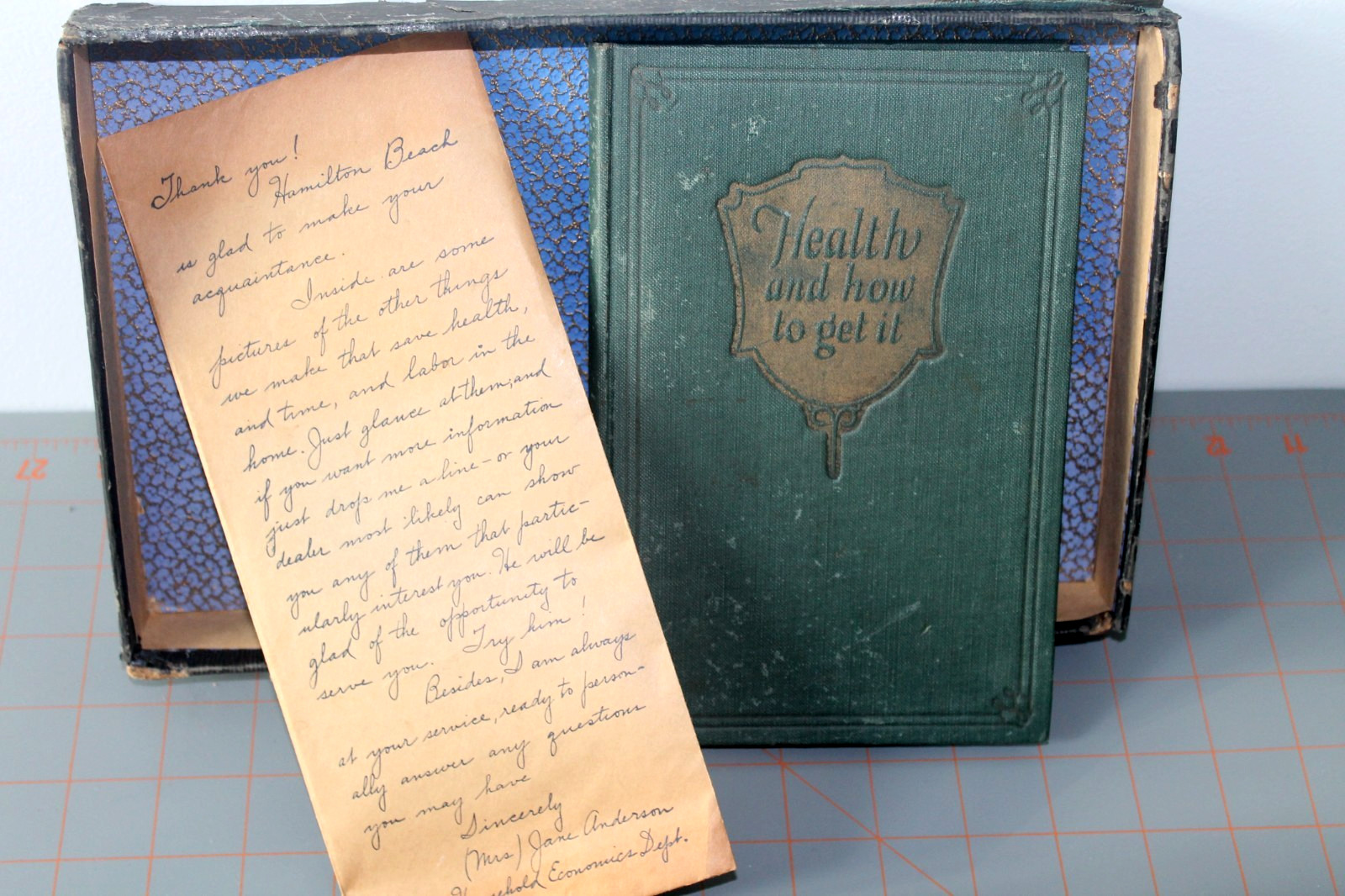 Antic Hamilton Beach Vibrator Machine 1902