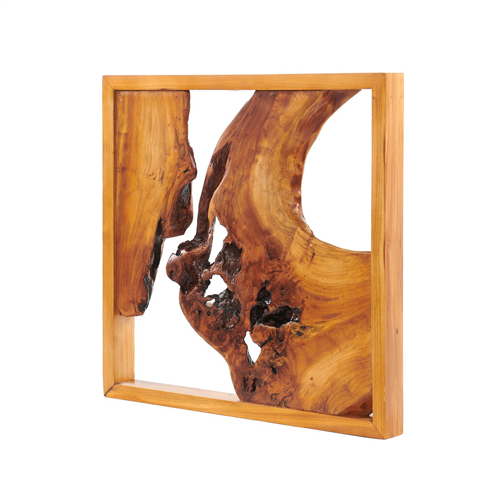 Live Edge Cedar Framed Wall Art, Rustic Farmhouse Wall Decor Home Decor