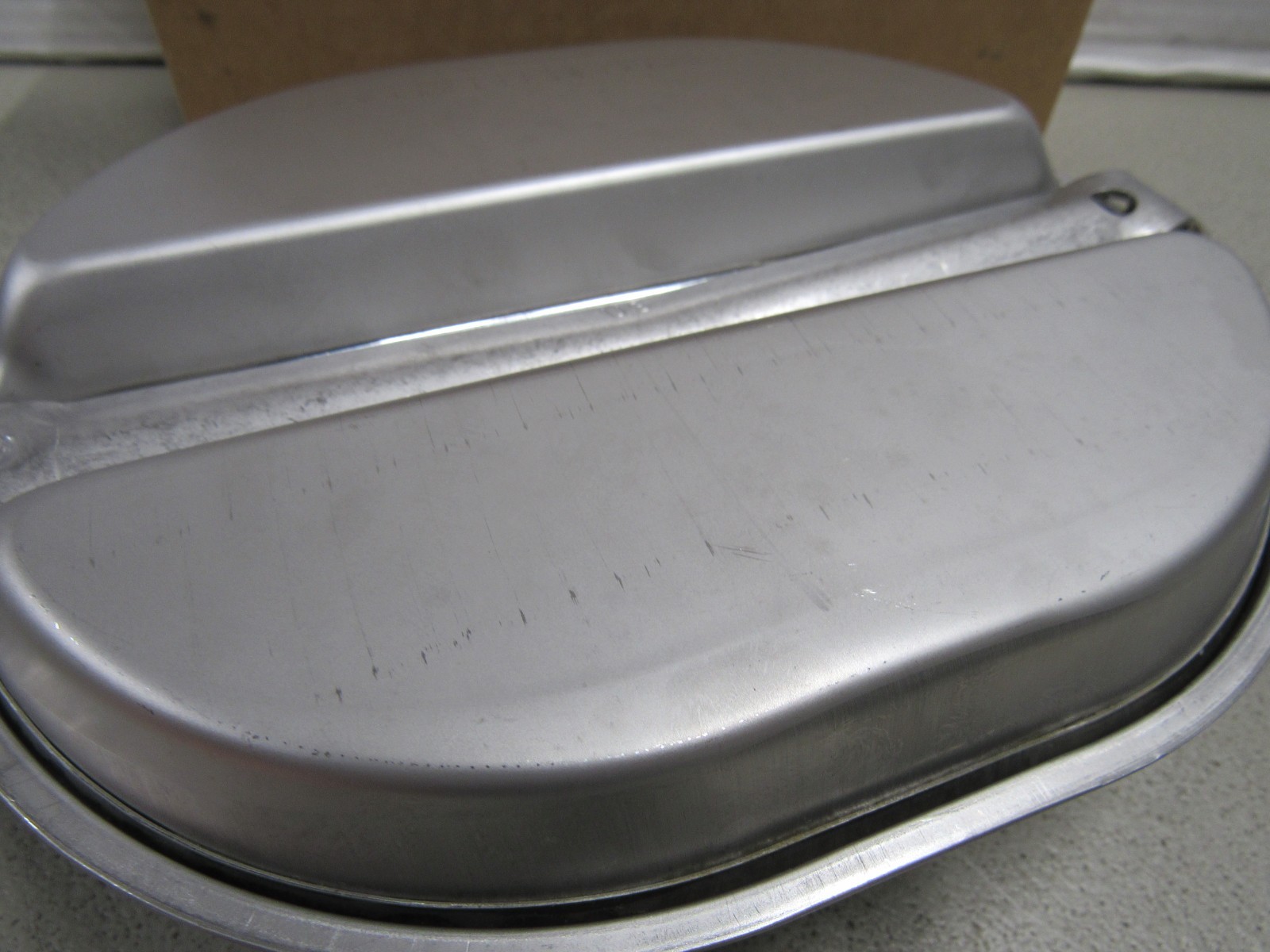 US Military Mess Kit Pan WYOTT 1991 Desert Storm Unused NOS SCUFFS QTY 1 Camping