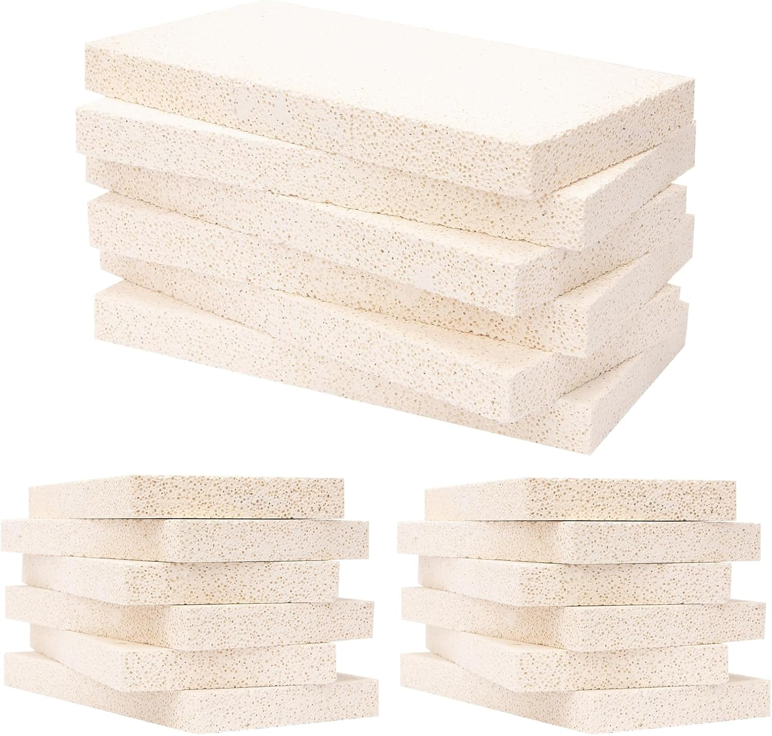 18 Pieces Insulating Fire Brick for Ovens, Kilns, Blacksmith, Fireplaces, Forges