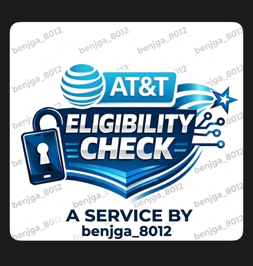 ATT IPHONE ANDROID AT&T STATUS ELIGIBILITY CHECK NOT AN UNLOCK SERVICE 🚫PREPAID