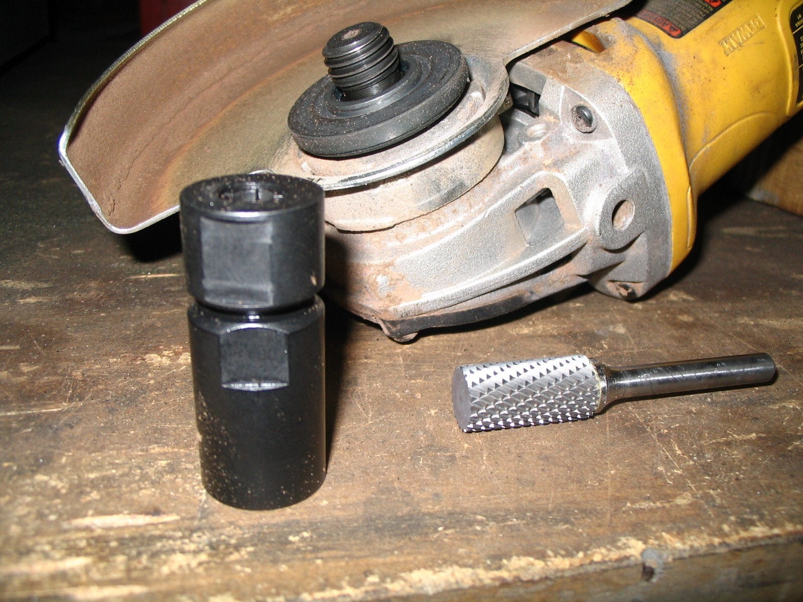 ANGLE GRINDER DIE GRINDER COLLET ADAPTER DEWALT MILWAUKEE FLAPPER