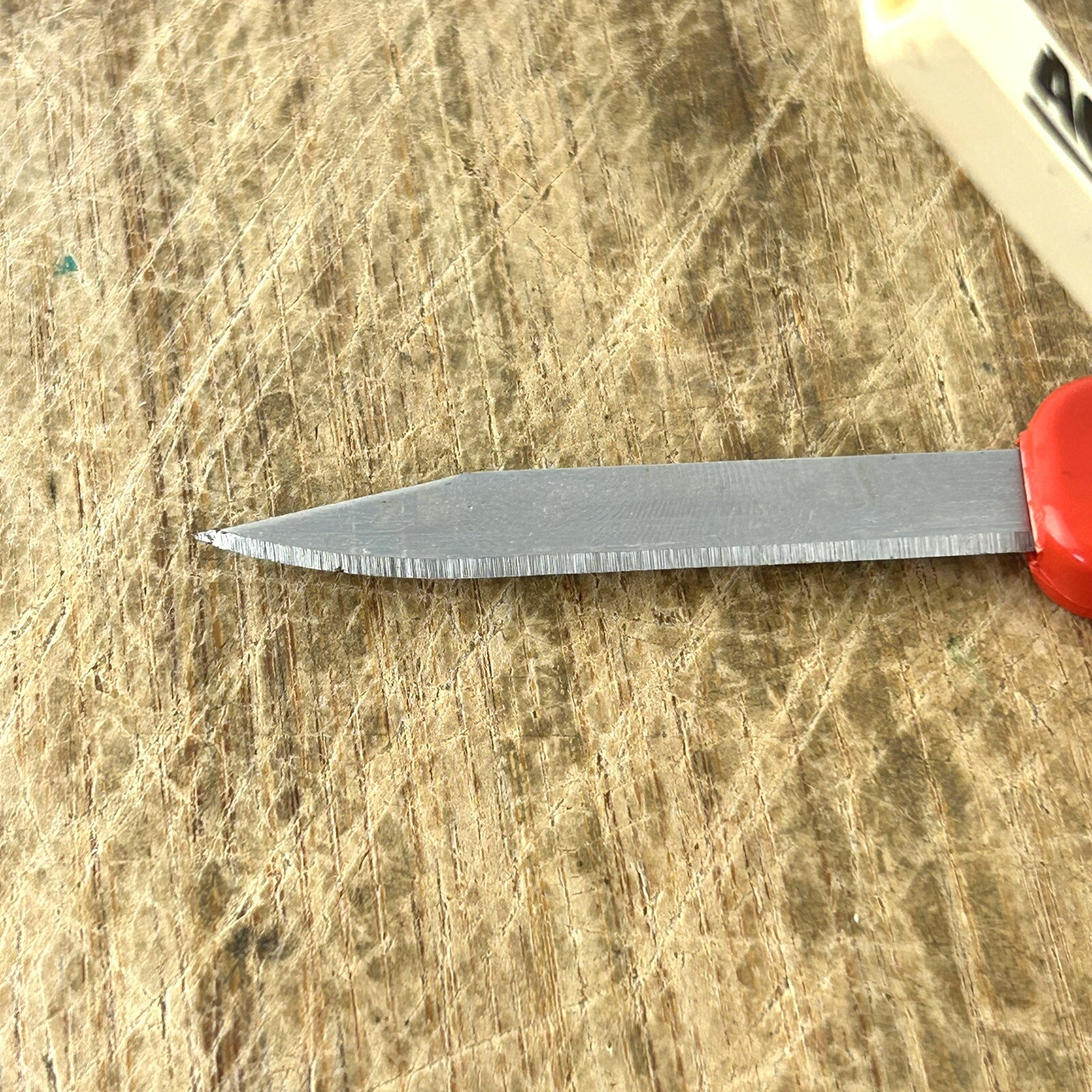 Vintage Advertising Pocket Knife USA Slide Open AC Delco Never Used Red